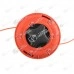 Cap cu fir motocoasa Automat - M10x1.25 - Portocaliu - Buton negru